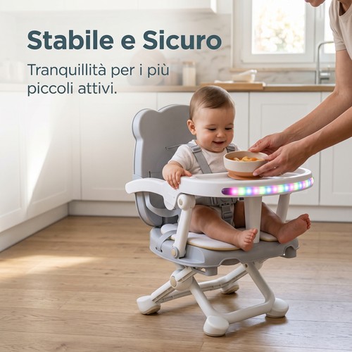Seggiolone pappa pieghevole - seggiolone,
