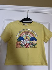 Top camicia giallo bambina H&M