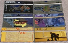 6 pezzi - M O T I V - Schede telefoniche dai Paesi Bassi