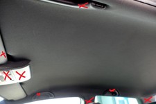 VW Polo 9N3 9N cielo interno