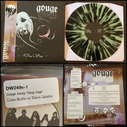 Gouge away deep sage vinyl - deep, lp