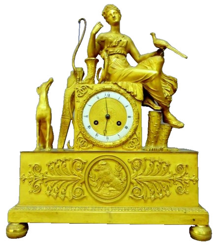 Antico orologio camino - antico,