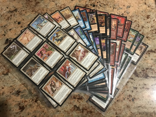 Mtg lotto 130 carte magic - lotto,