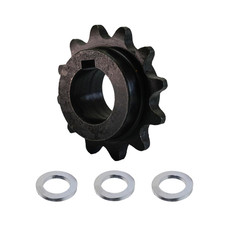 Kit pignone e distanziatore 12T con foro 5/8 pollici per convertitore di coppia 20 30 CVT per