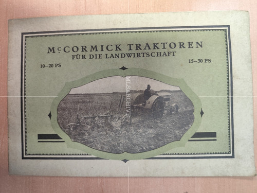 Brochure trattore cormick - trattore, mc