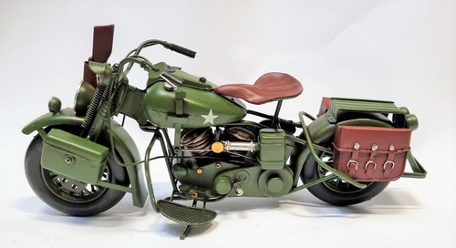 Modellino latta metallo us - , in