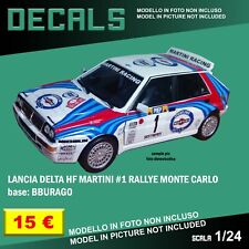 DECALS repro Lancia Delta HF