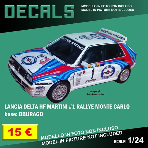 Decals repro lancia delta - decals,