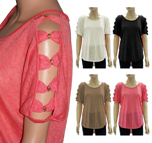 Top donna lavorato maglia - donna,