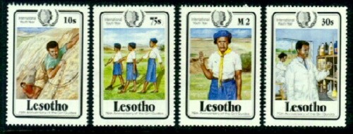 Lesotho 1985 iyy chimica rock - lesotho,