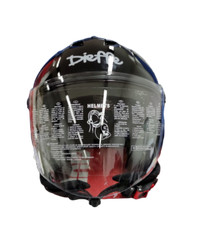 CASCO JET DIEFFE DF13 VISIERA