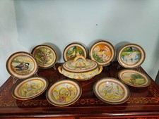 Bellissimo servizio in ceramica, fratelli Minerdi, Faenza, epoca: 1920 1930