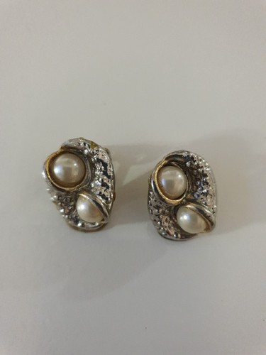 Orecchini clip vintage - a,