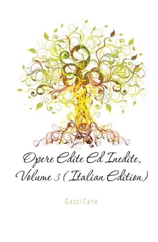Gozzi opere edite ed - gozzi,
