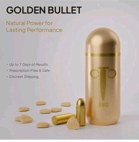Golden bullet pillole - bullet,