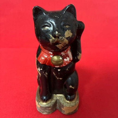 Meiji antique maneki neko - meiji,