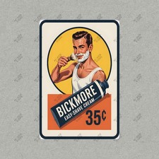 Insegna Vintage Bickmore Shave