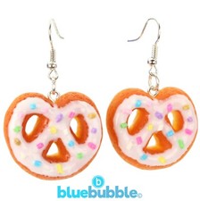Orecchini pretzel bluebubble - pretzel,