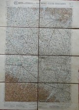Mappa Bassa Bresciana, Cremona telata anni 40-50 circa