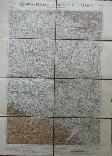 Mappa bassa bresciana - bassa, bresciana,