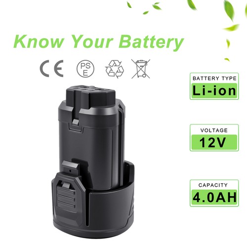 12v 4000mah litio batteria - 12v,