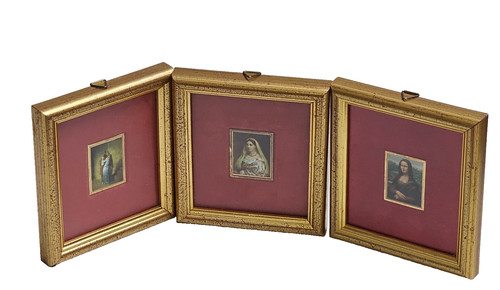 Trittico miniature quadretti - trittico,
