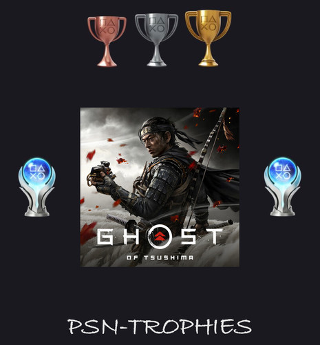 Ghost tsushima ps4 trofei - ghost, of