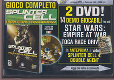 TOM CLANCY'S SPLINTER CELL PANDORA TOMORROW PC Retro Game NO Libretto Ubisoft