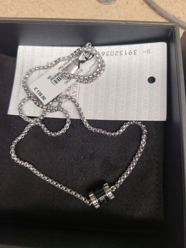 Collana emporio armani acciaio - armani,