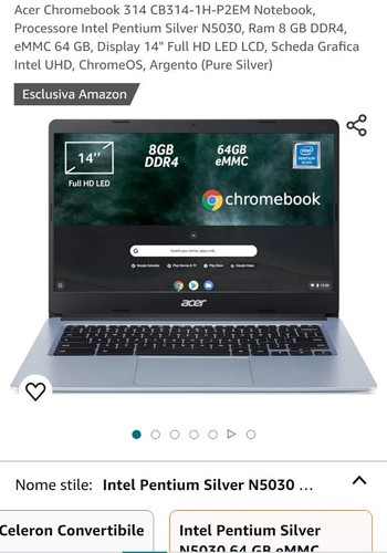 Acer chromebook 314 - 314, fhd