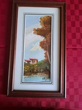 Quadro rettangolare cm 36 x 21 con cornice e vetro