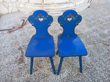 Coppia di sedie Tirolesi