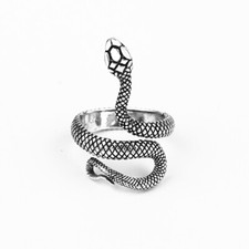 Anello Serpente, Cobra, Rock