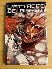 L'ATTACCO DEI GIGANTI 1 PRIMA EDIZIONE PLANET MANGA HAJIME ISAYAMA 2012