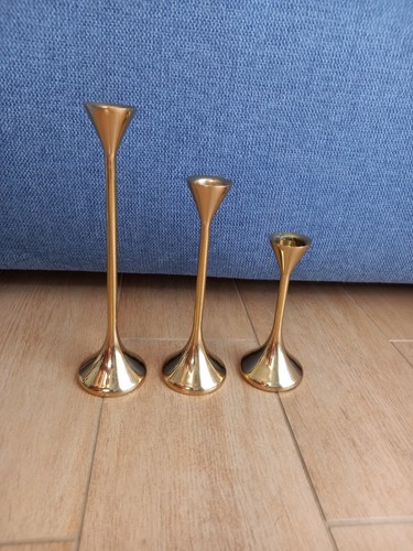 Tre portacandela candelabro - portacandela,
