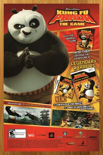 2008 kung panda gioco - fu,