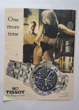 1999  pagina di giornale  Clipping  Advert Pubblicità  OROLOGI TISSOT  PRS 200