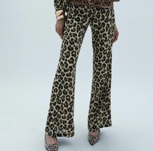 Pantalone svasato zara stampa - svasato,