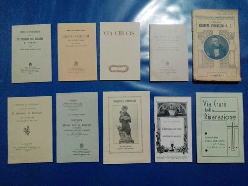 Lotto libretti - di, 10