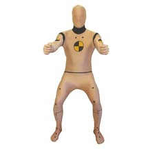 Costume Morphsuit manichino crash test adulto vestito fantasia festa addio al celibato Halloween