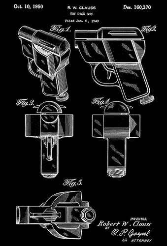 1950 pistola a disco - a,