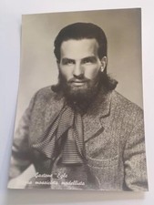 CARTOLINA FOTO DI GASTONE EGLE AUTOGRAFATA