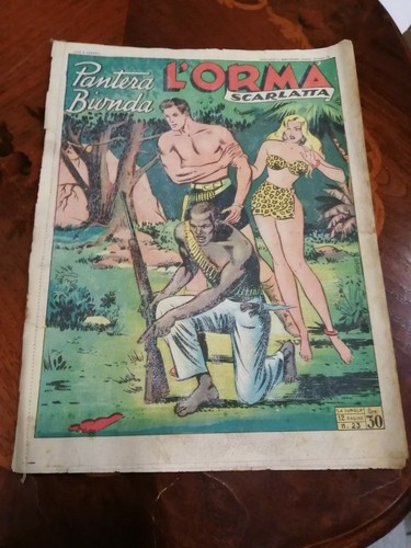 Fumetto pantera bionda orma - fumetto,