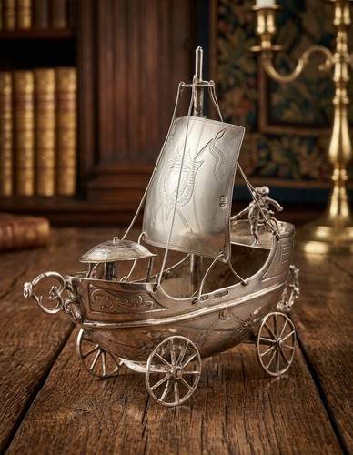 Antica miniatura argento