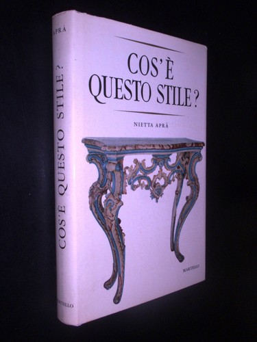 Aprà cos questo stile - aprà, –