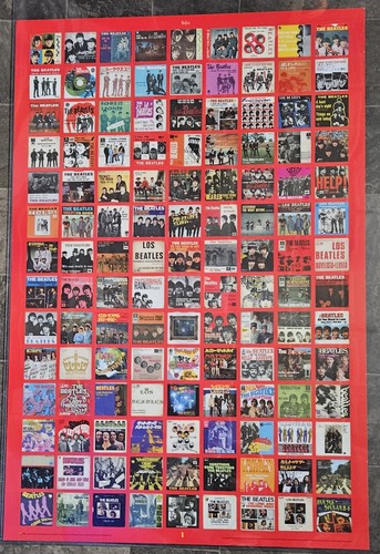 The beatles raro poster 28x36 - raro,