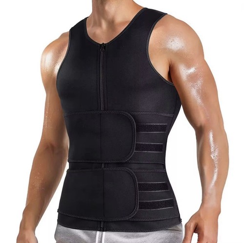 Sauna gilet doppia cintura - sauna,