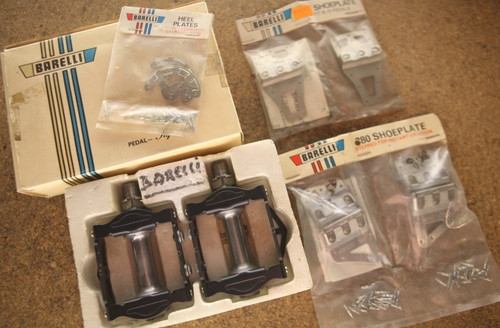 Set pedali bici piatti barelli - piatti,