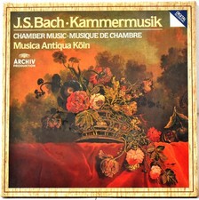 ARCHIV STEREO 2742 007 GERM BACH "Kammermusik" MUSICA ANTIQUA KOLN #7LP BOX  SS