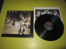 BON JOVI- BON JOVI - MERCURY 814 982-1 EX/NM INNER,TESTI 1ST. 1984 ITALIA